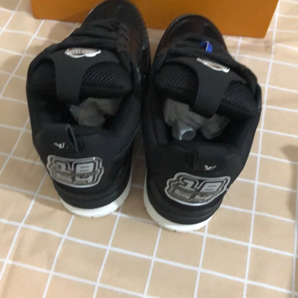 Men’s Louis Vuitton Black Skate Trainer Sneakers Size 11 - Picture 6 of 14